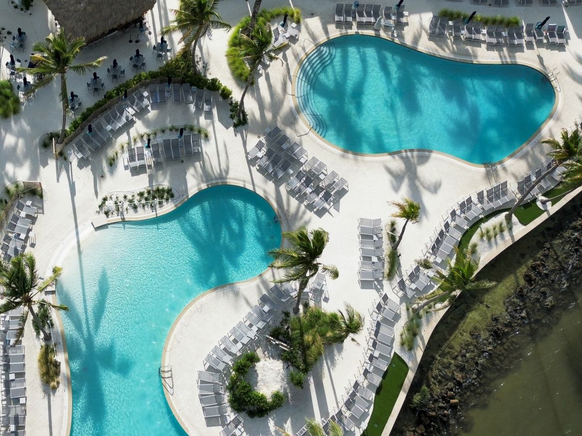 Bayview Pools Aerial South Seas