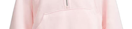 Lululemon Scuba Oversized Half Zip Hoodie in Strawberry Milkshake with South Seas embroidery