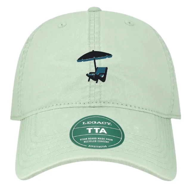 Legacy Terra Twill Cap in Aloe with South Seas embroidery