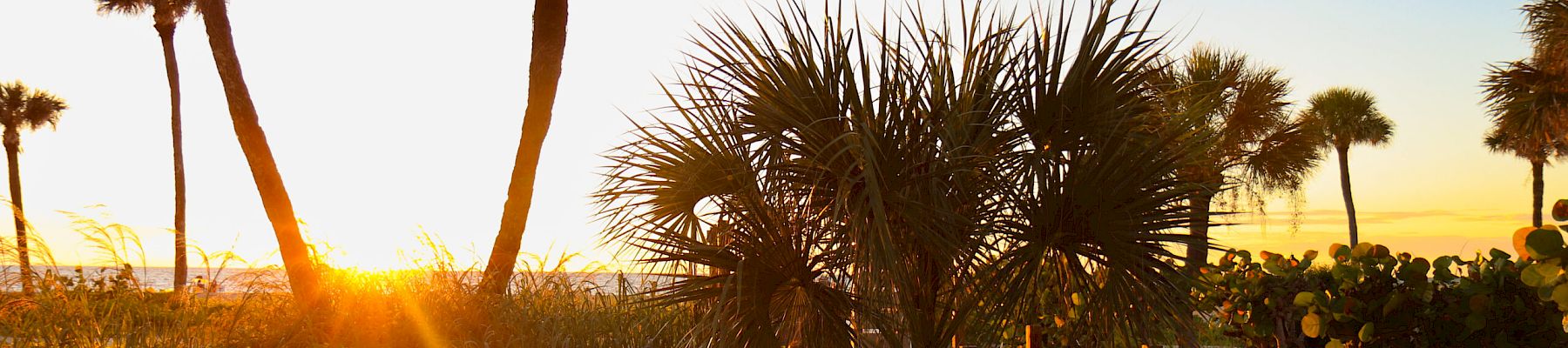 South Beach at Golden Hour at South Seas Resort