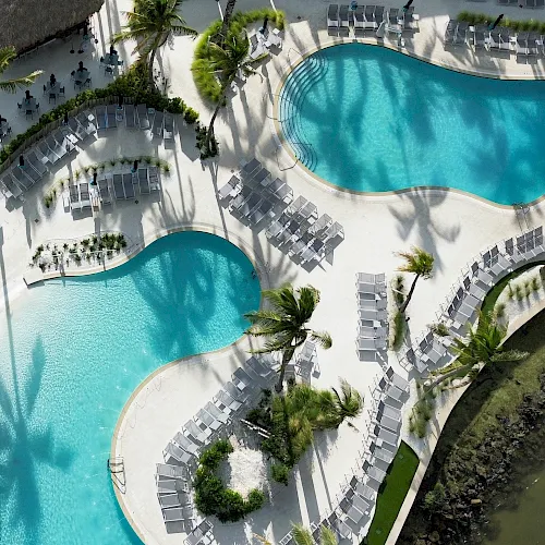 Bayview Pools Aerial South Seas